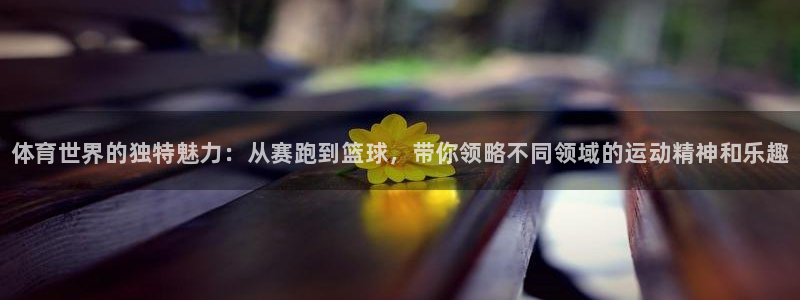 米兰体育官方正版app神州：体育世界的独特魅力：从赛